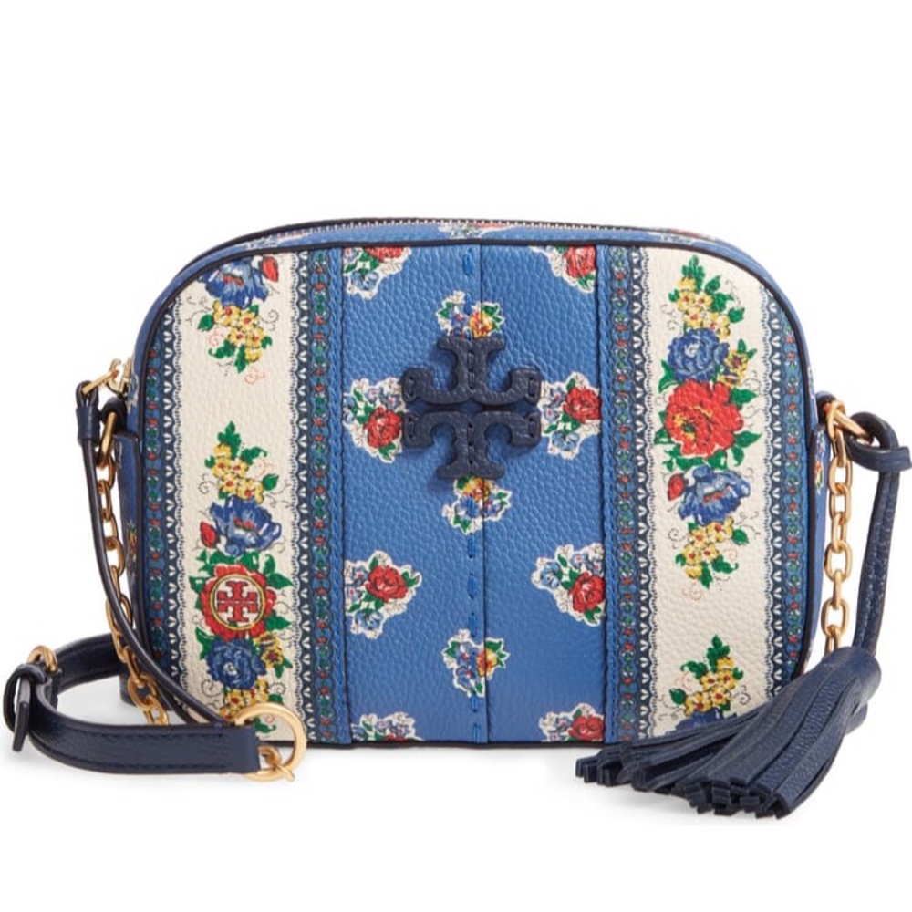 Tory Burch Floral Camera Bag